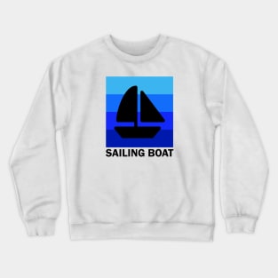 Sailing boat Crewneck Sweatshirt